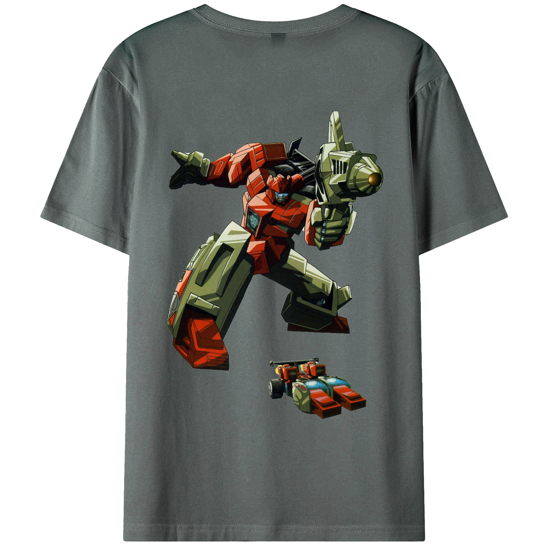 （画像用）  綿100％ メンズ半袖Tシャツ（バックプリント） 通気性